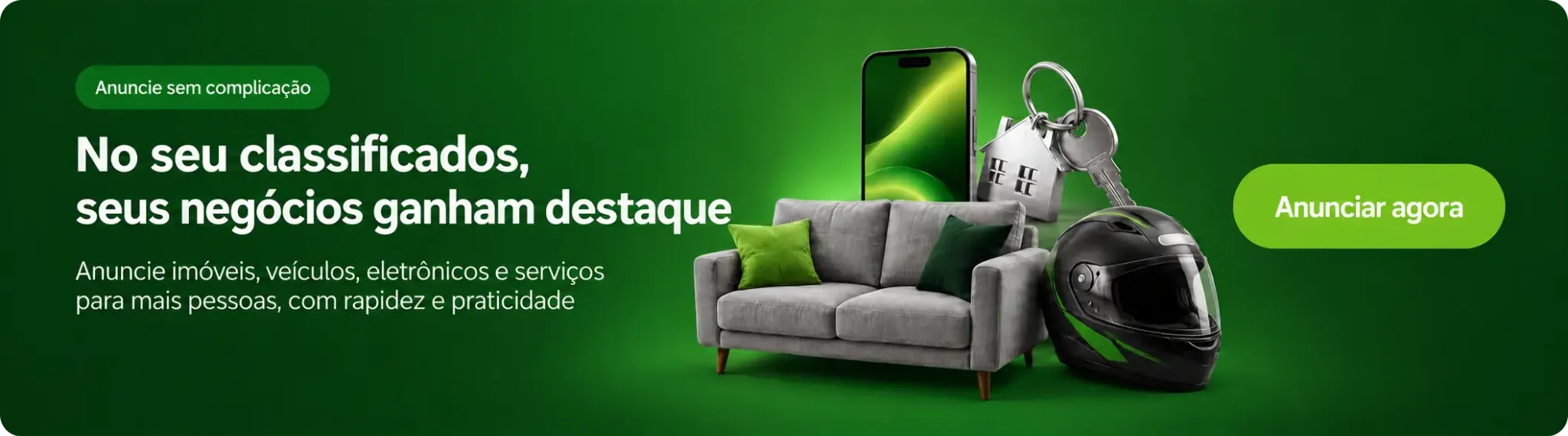 Anuncie imóveis, veículos, eletrônicos e serviços nos Classificados Costa Verde.